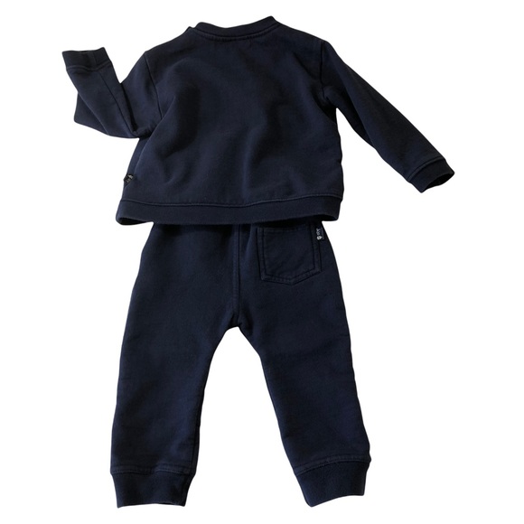 Baby Boys Christmas Holiday Matching Set Snowman, Reindeer, Penguin, 6-12 Mo - Picture 5 of 10